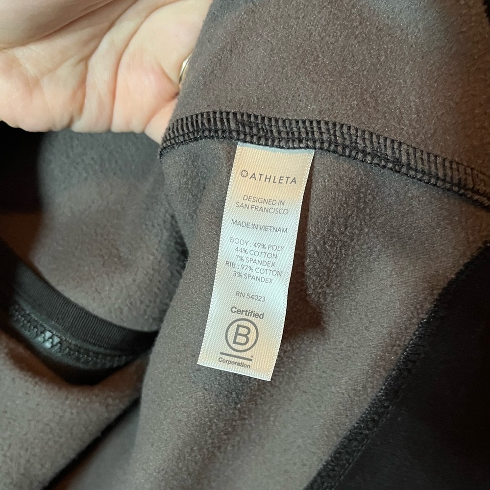 Athleta | Triumph Hoodie Camo Zip Up Jacket Size Small - Picture 5 of 8